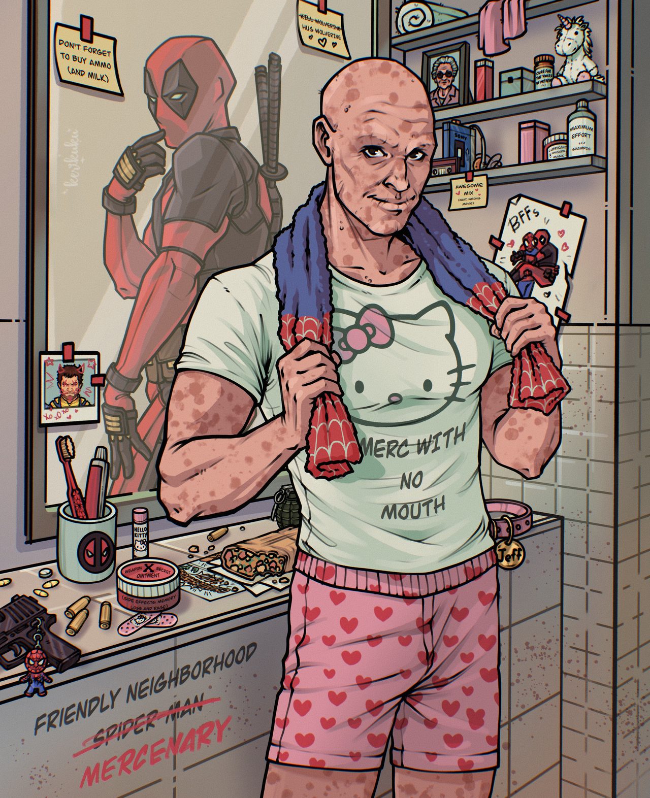 Comic fan artwork 2 by Karina