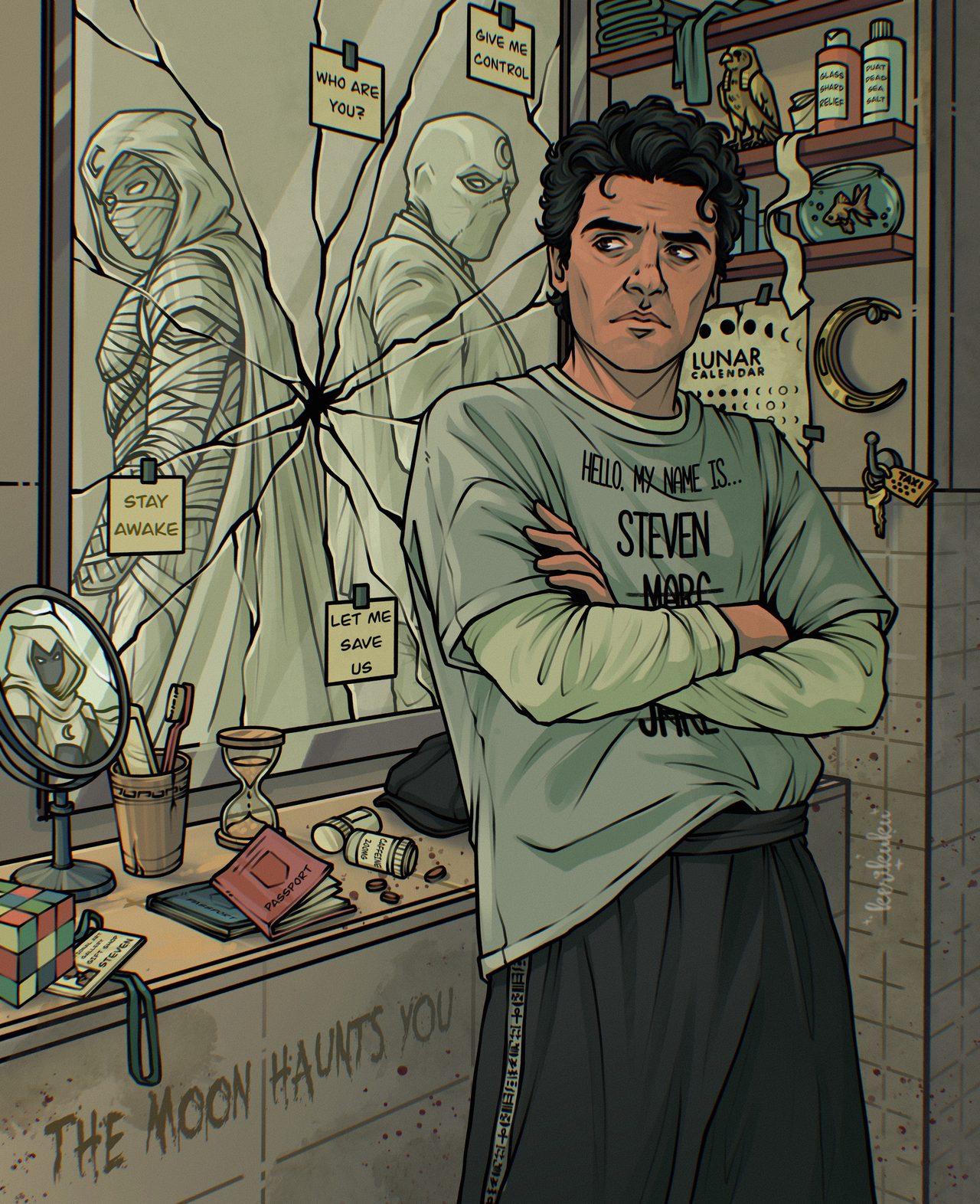 Comic fan artwork 3 by Karina