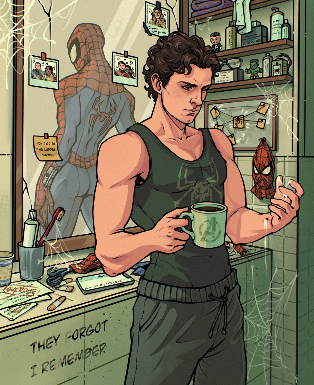 Comic fan artwork 4 by Karina