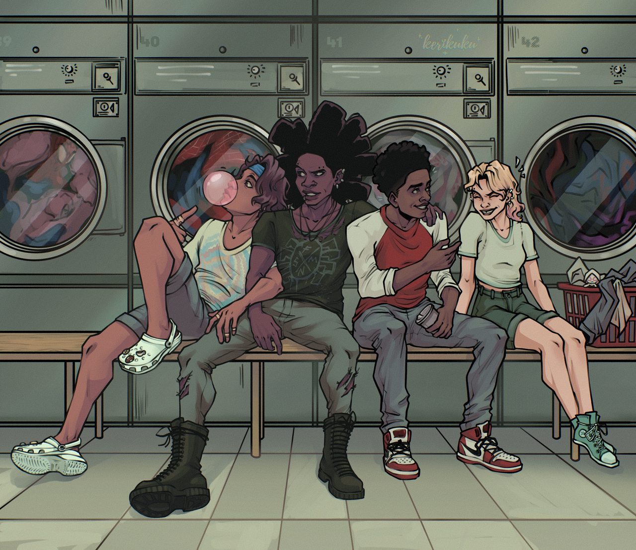 Comic fan artwork 6 by Karina