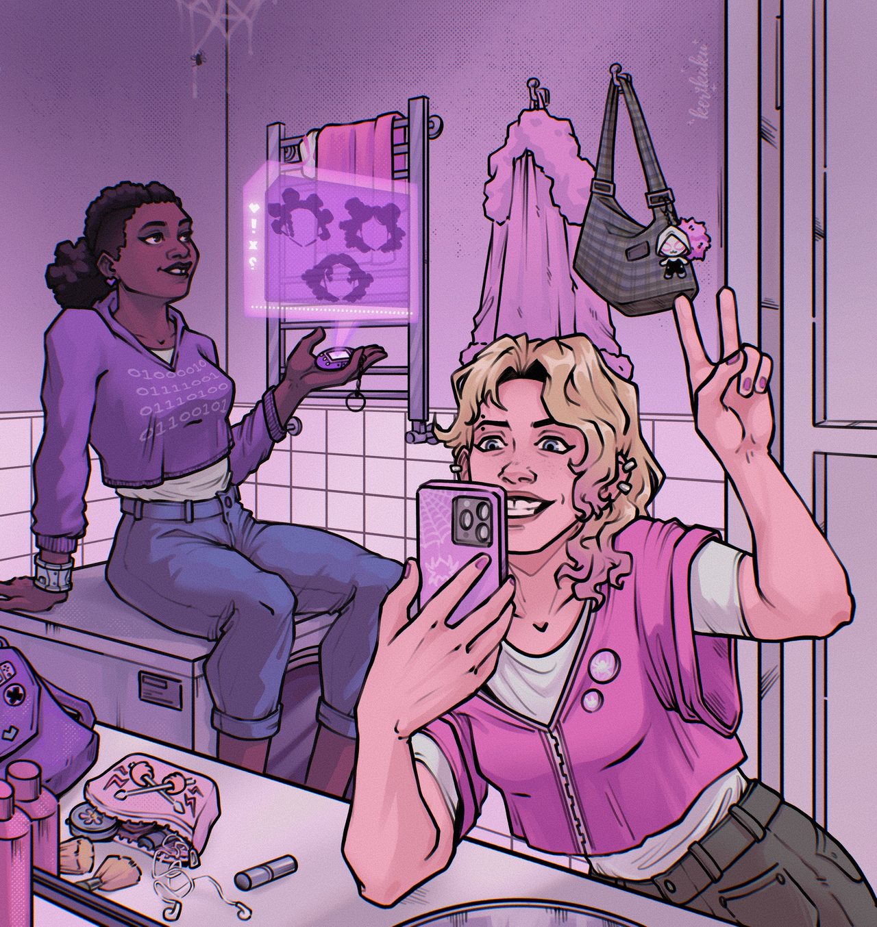 Comic fan artwork 7 by Karina