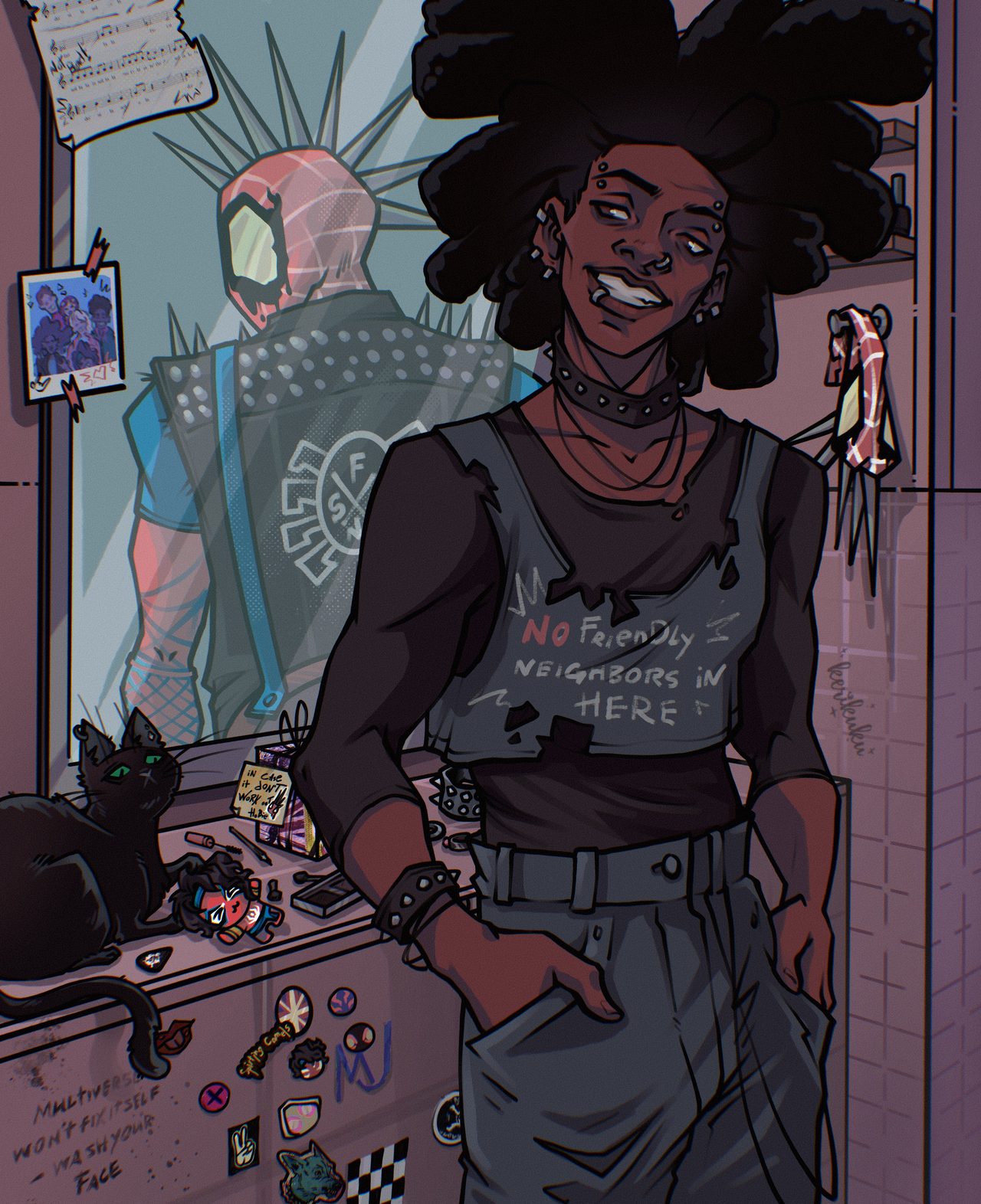 Comic fan artwork 13 by Karina