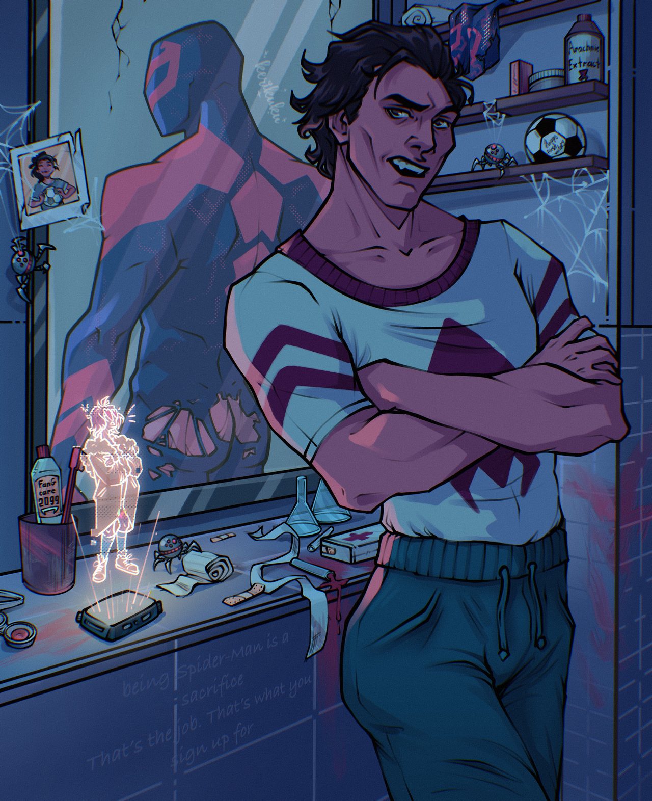 Comic fan artwork 14 by Karina