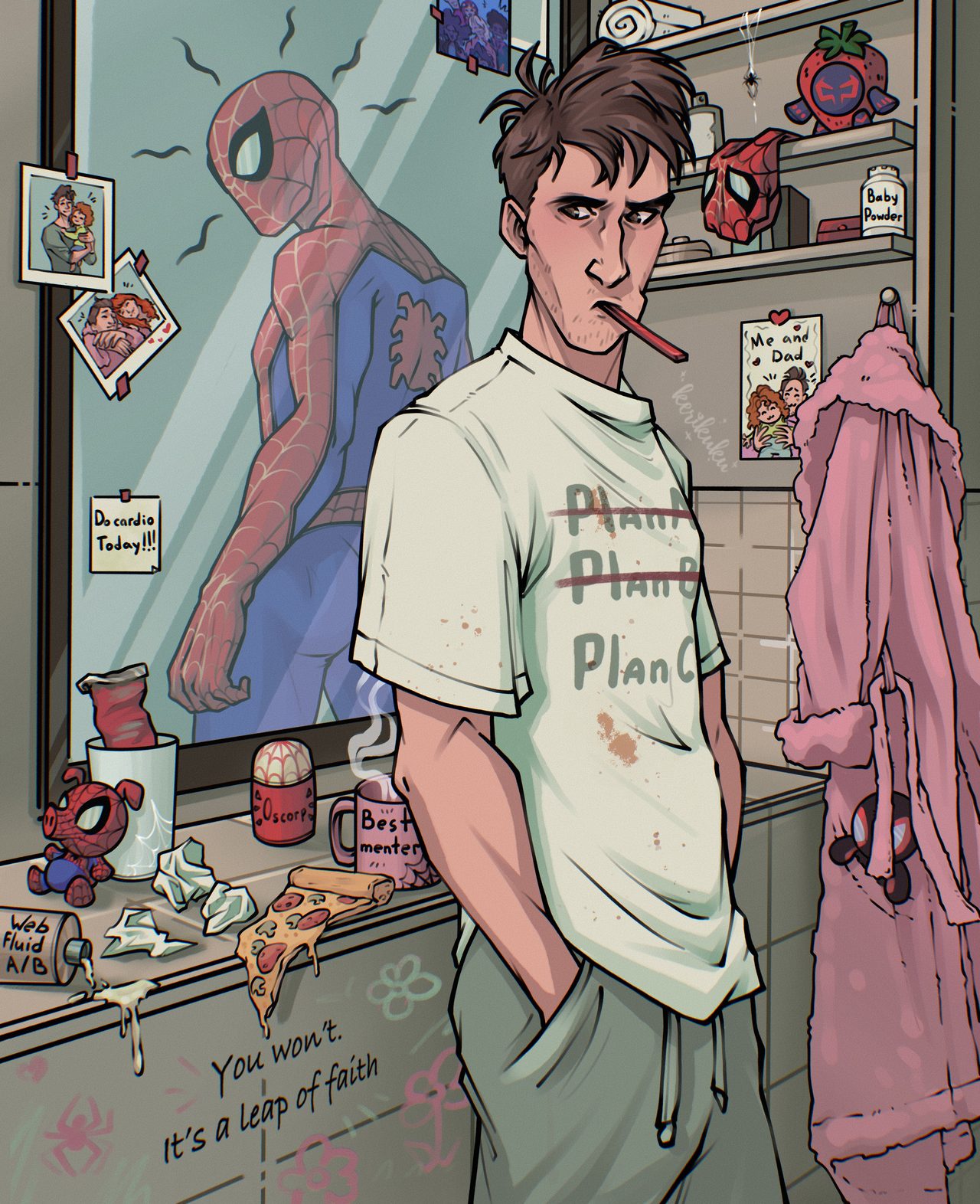 Comic fan artwork 16 by Karina